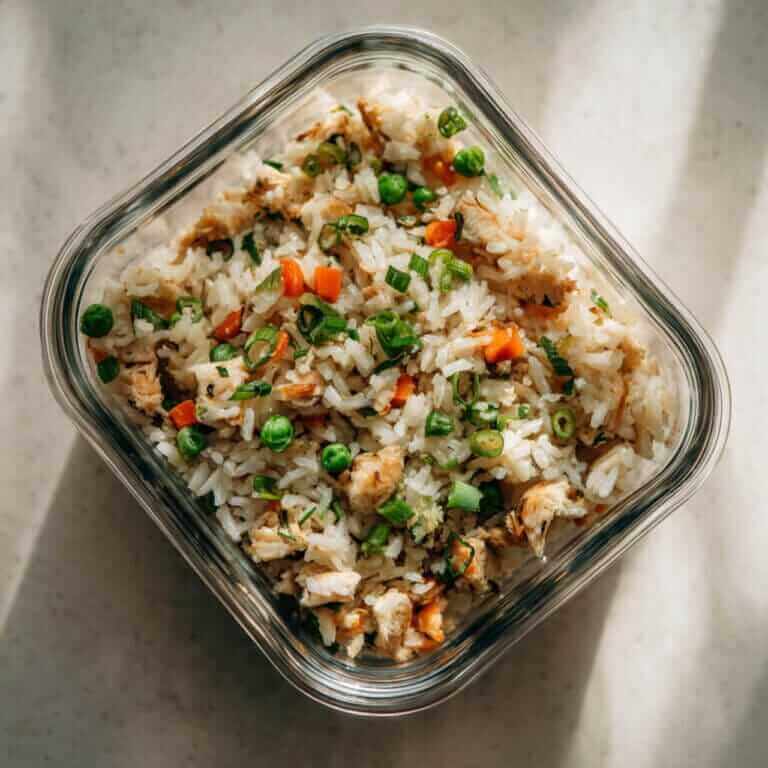 chicken fried rice leftovers
