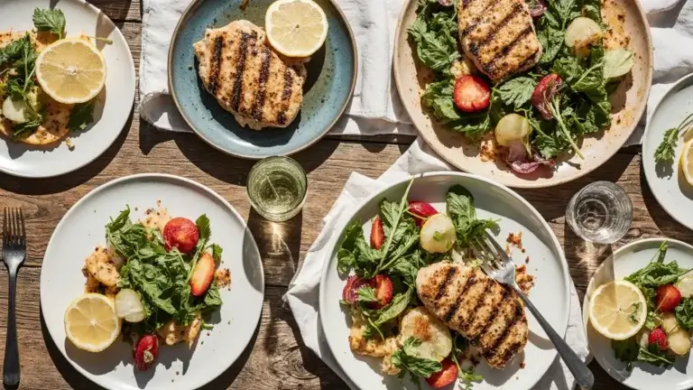 Healthy summer dinners