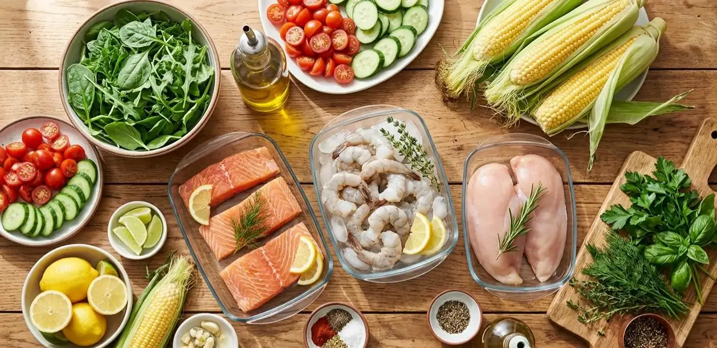 Healthy summer dinners