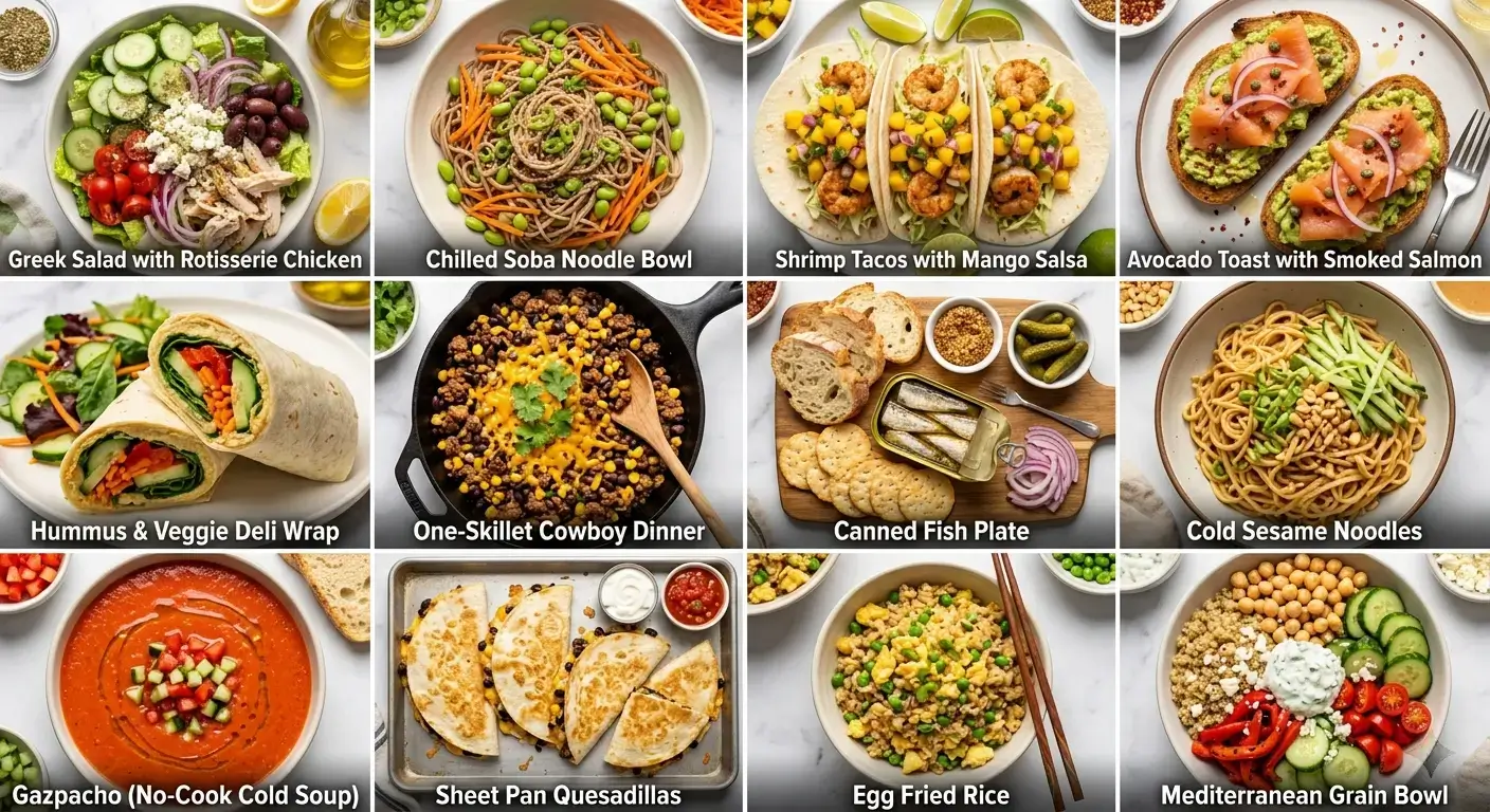quick and easy summer dinner ideas